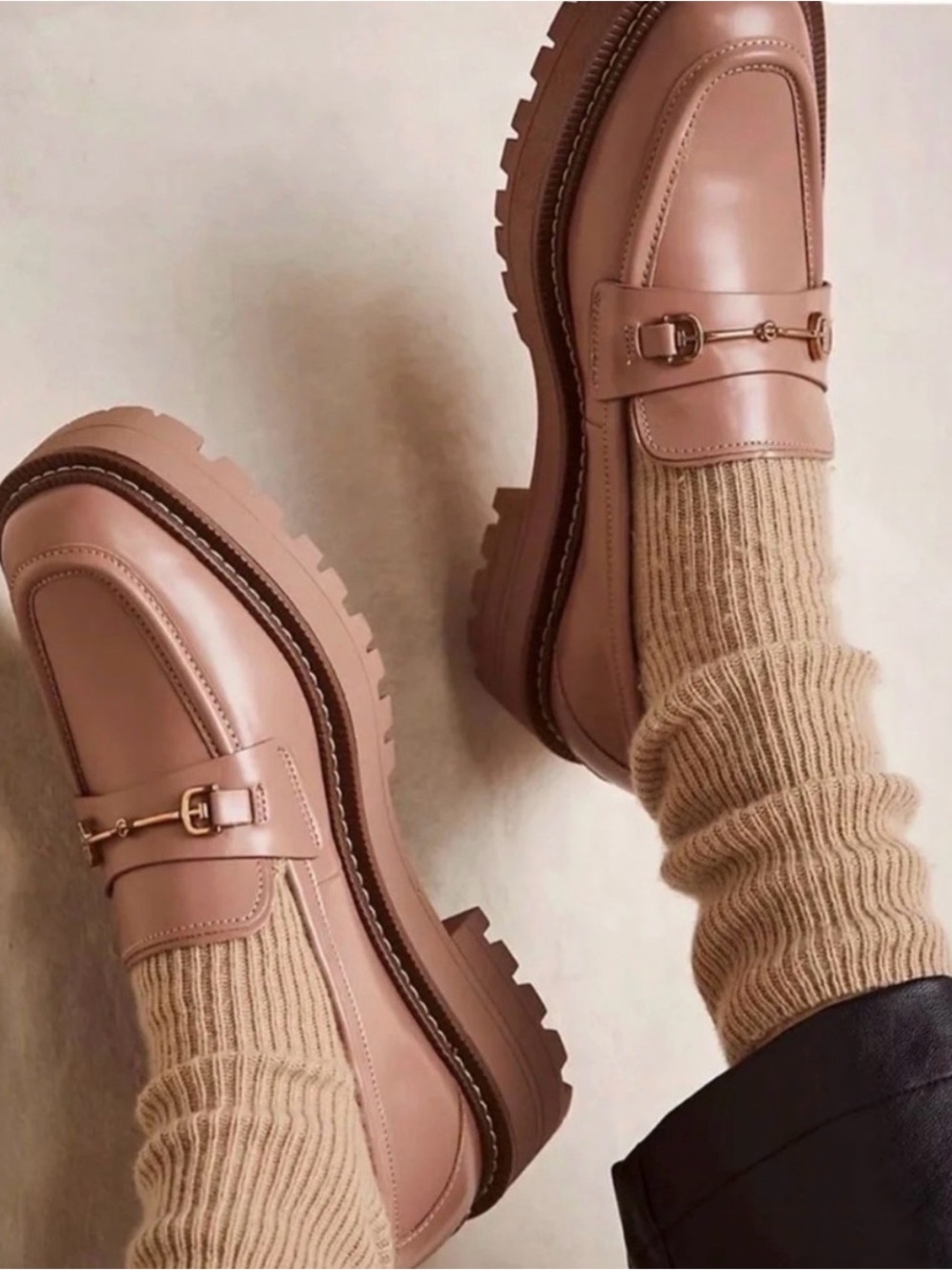 Anthropologie x Sam Edelman Laurs Lug Sole Chunky Loafer